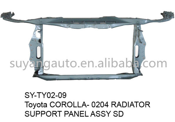 TOYOTA COROLLA radiator support PANEL ASSY SD